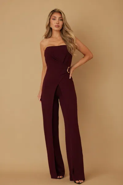Truedames Side To Side Open Flap Jumpsuit In Multi