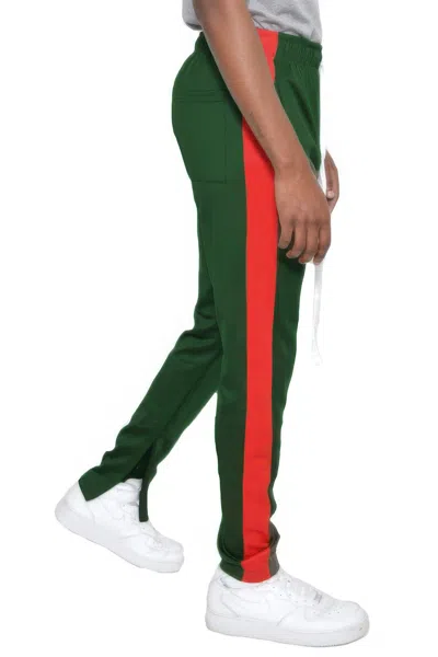 Truedames Slim Fit Single Stripe Track Pant In Red