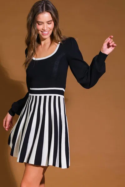 Truedames Soft Attitude Woven Mini Dress In Multi