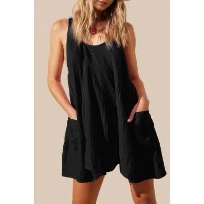 TRUEDAMES SOLID A LINE POCKETS LOW BACK KNOT MIDI DRESS