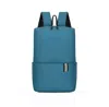 Truedames Solid Color Nylon Backpack Bag In Blue