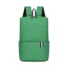 Truedames Solid Color Nylon Backpack Bag In Green