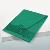 Truedames Solid Color Pashmina Scarf Shawl In Green