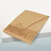 Truedames Solid Color Pashmina Scarf Shawl In Sand