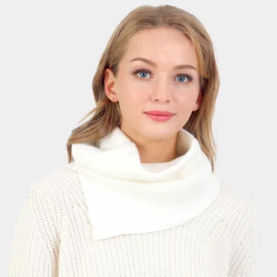 Truedames Solid Knit Snood Scarf In Multi