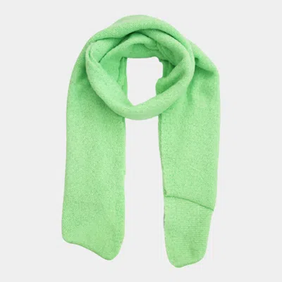 Truedames Solid Knitted Fuzzy Scarf In Multi