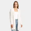 Truedames Solid Twisted Knit Cardigan In Multi