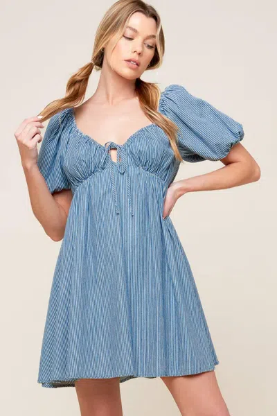 Truedames Something Nice Woven Mini Dress In Multi