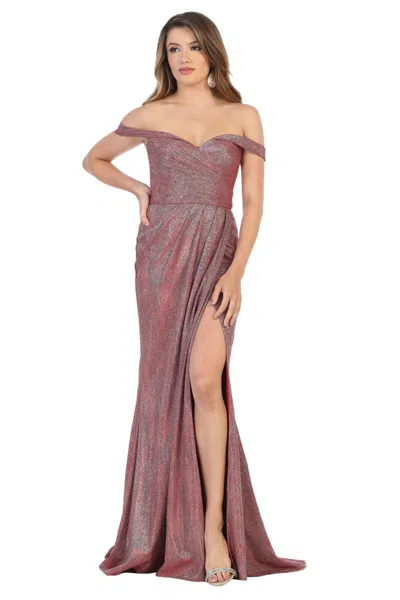Truedames Special Occasion Formal Dress In Purple