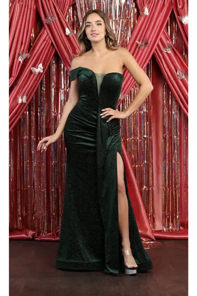 Truedames Special Occasion Formal Gown In Green