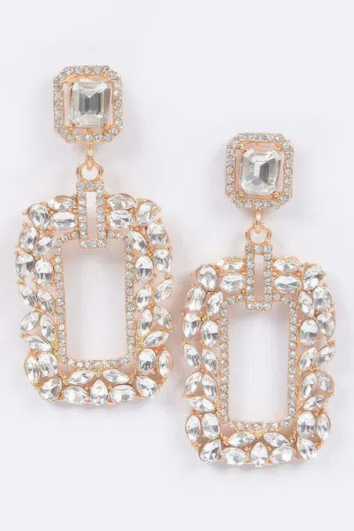 Truedames Stone Earring In Gold