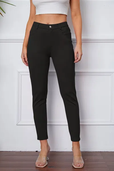 Truedames Stretchystitch Pants By Basic Bae In Black
