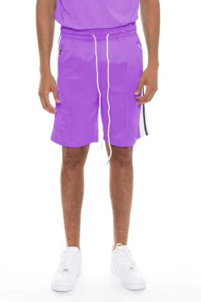 Truedames Striped Tape Shorts In Yellow