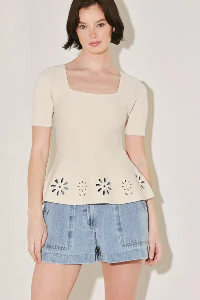 Truedames Summer Crush Edit Sweater Knit Top In Multi
