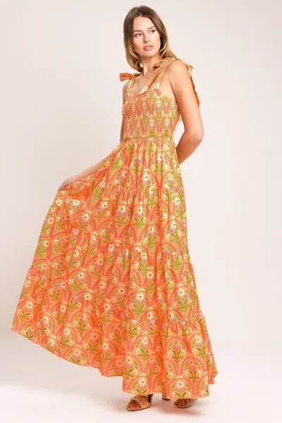 Truedames Sunkiss Floral Woven Maxi Dress In Multi