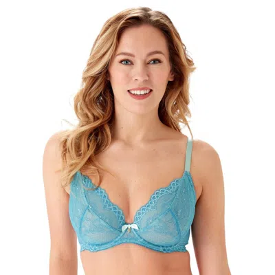 Truedames Superboost Lace Plunge Bra In Blue