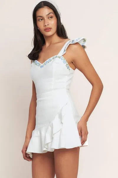 Truedames Sweetest Moment Woven Skort In White