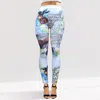 Truedames Tattoo Inspired Graphic Printed High Waisted Leggings In Multi