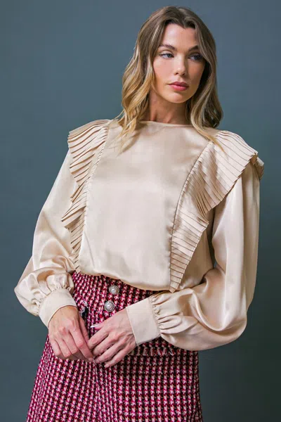 Truedames Think Of Me Woven Top In White