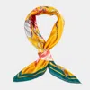 Truedames Tropical Leaves Print Bandana Scarf In Multi