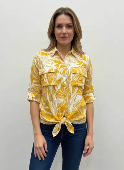 Truedames Unique Spectrum Blouse In Yellow