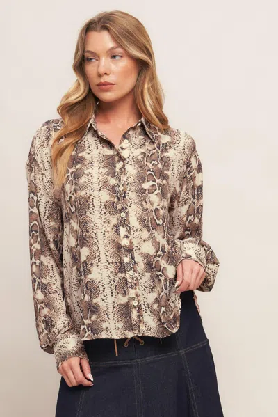 Truedames Urban Goddess Woven Top In Multi