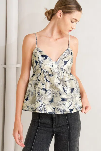 Truedames Vacation Edit Woven Top In Multi