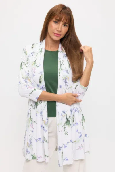 Truedames Venechia Pleated Princess Jacket In Animal Print