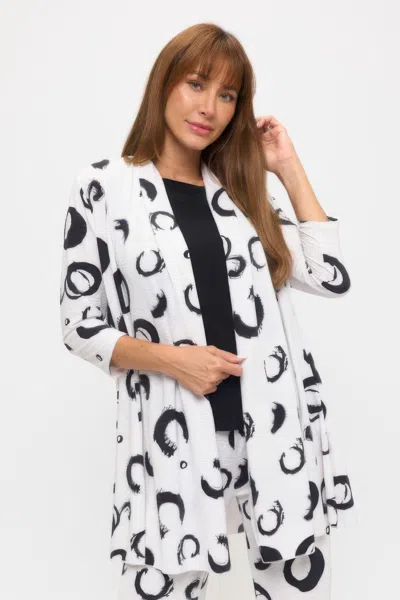 Truedames Venechia Pleated Princess Jacket In White