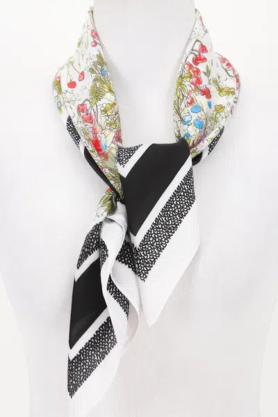 Truedames Vibrant Multi Print Bandana For Unique, Everyday Flair In Black