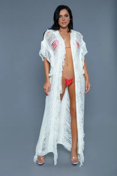 Truedames Vivian Lightweight Poolside Cover-up In White