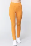 Truedames Waist Elastic Band Ponte Pants In Multi