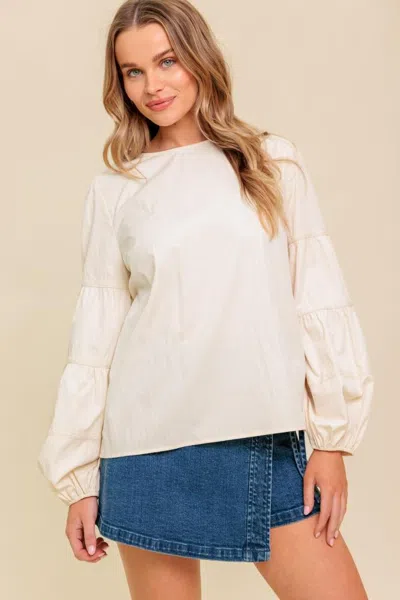 Truedames Waverly Mills Woven Top In Multi