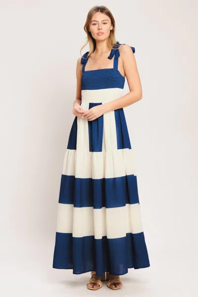 Truedames Weekend Coast Woven Maxi Dress In Multi