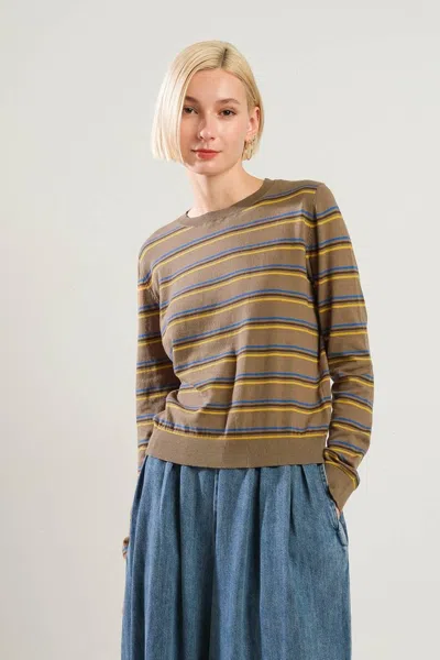 Truedames Well Played Sweater Top In Multi