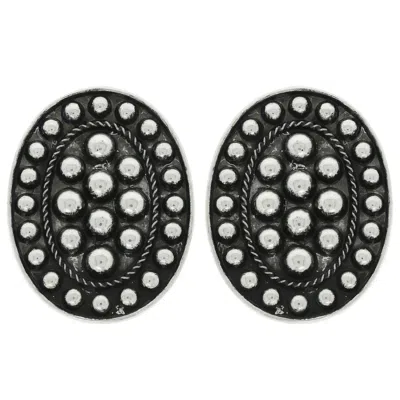 Truedames Western Bubble Post Earrings In Metallic