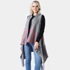 Truedames Western Pattern Knit Vest In Multi