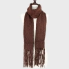 Truedames Winter Scarf In Brown