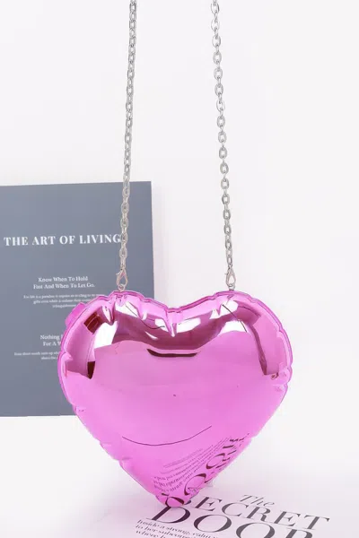 Truedames Women's Acrylic Case Bag In Pink