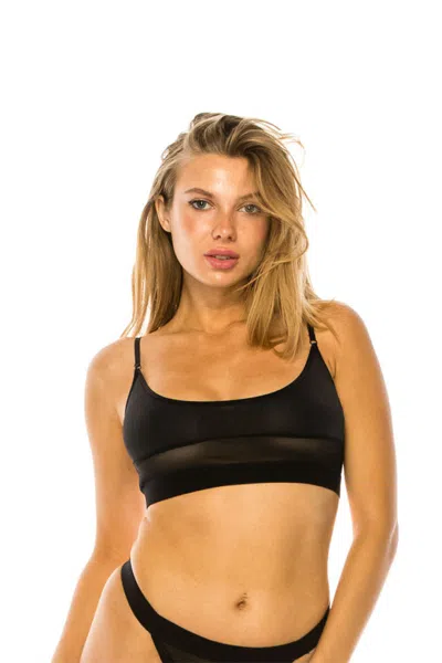Truedames Women's Adjustable Bralette In Black