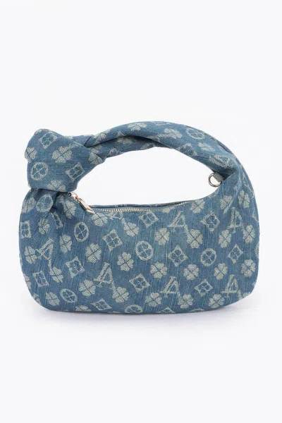 Truedames Women's Denim Hobo Bag In Blue