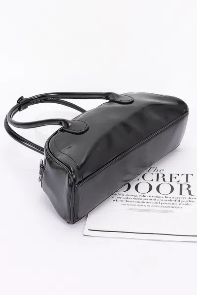 Truedames Women's Faux Leather Sport Bag In Black