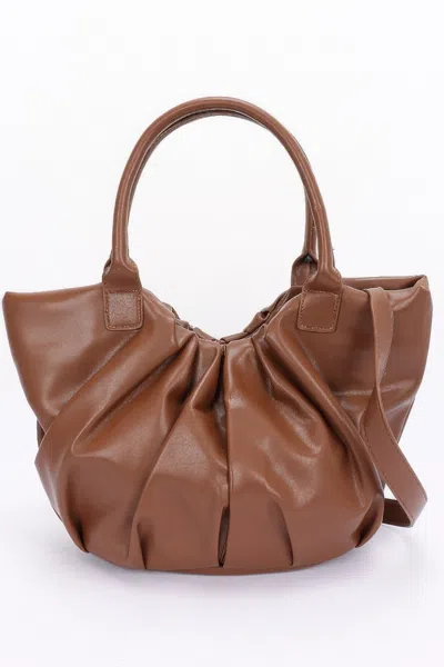 Truedames Women's Faux Leather Tote Bag In Brown