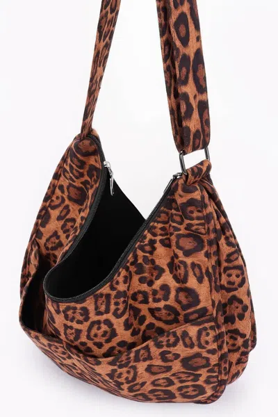 Truedames Women's Faux Suede Double Pockets Crossbody Bag In Multi