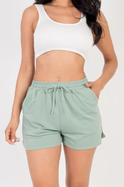 Truedames Women's French Terry Shorts In Blue