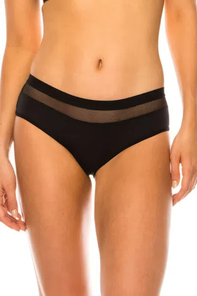 Truedames Women's Mesh Hipster Panty In Black