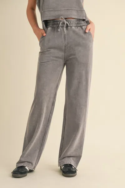 Truedames Women's Mineral Wash Pants In Pink