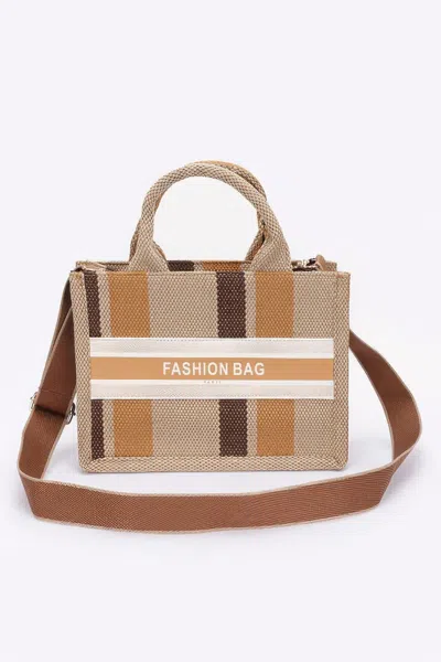 Truedames Women's Pleated Faux Leather Crossbody Bag In Brown