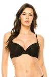 Truedames Women's Push Up Bra In Black