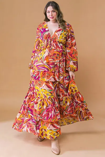 Truedames Wonderful Soul Woven Maxi Dress In Multi